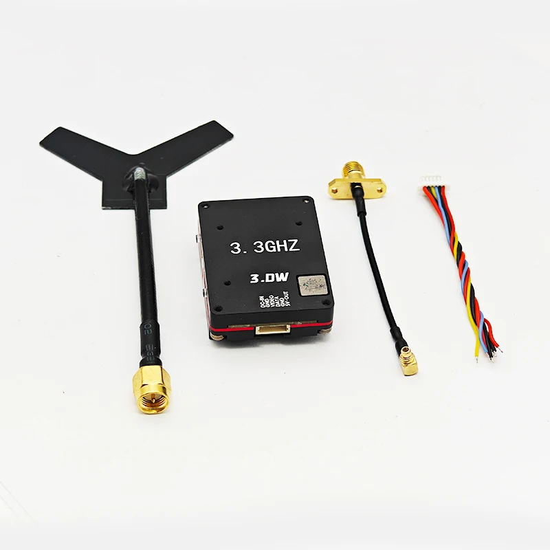 3.3G 3W FPV VTX 16CH 3000 МВт  – обзор и цена Drone Racing Transmitter
