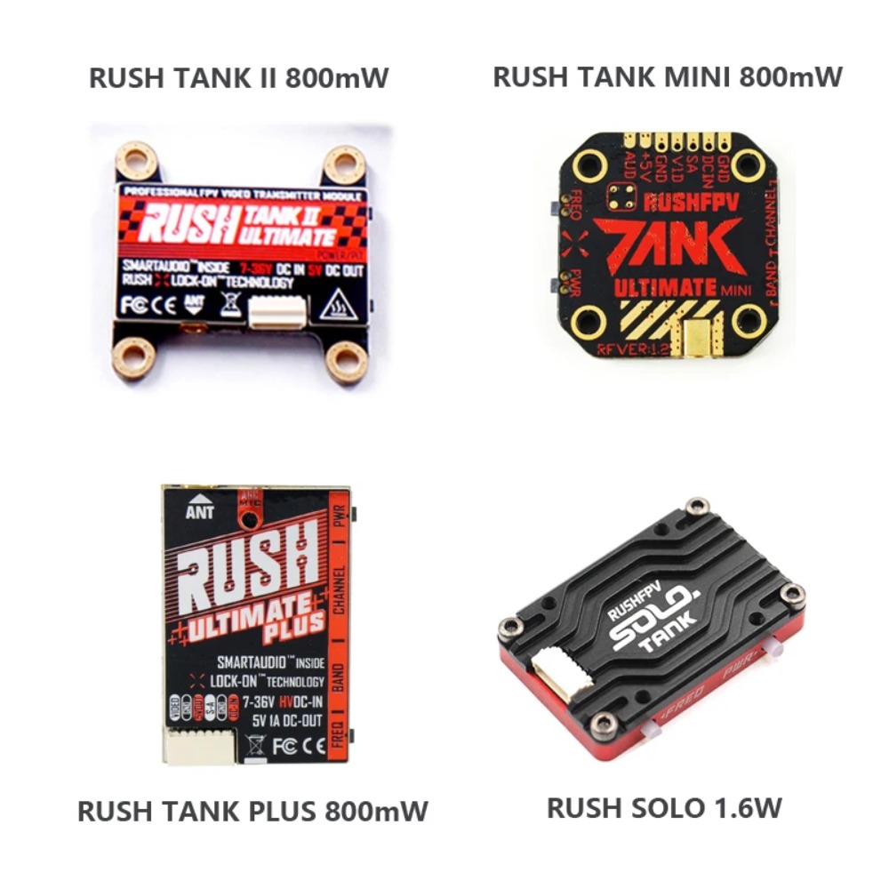 RUSH TANK Ultimate II/Mini/PLU – обзор и цена Drone Racing Transmitter